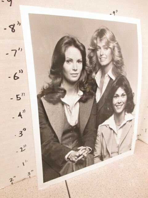 ABC TV show promo photo 1976 CHARLIE'S ANGELS Farrah Fawcett season 1 ORIGINAL