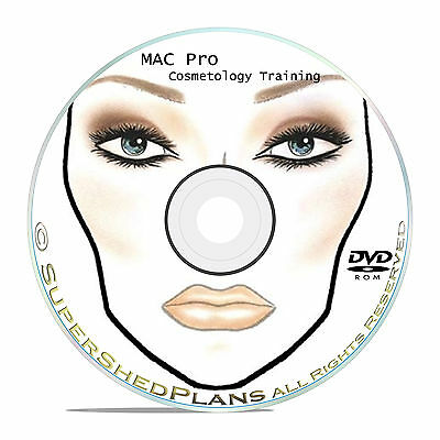 1800+ Makeup Face Charts - MAC Pro Bible Cosmetics Manual Training DVD CD B51