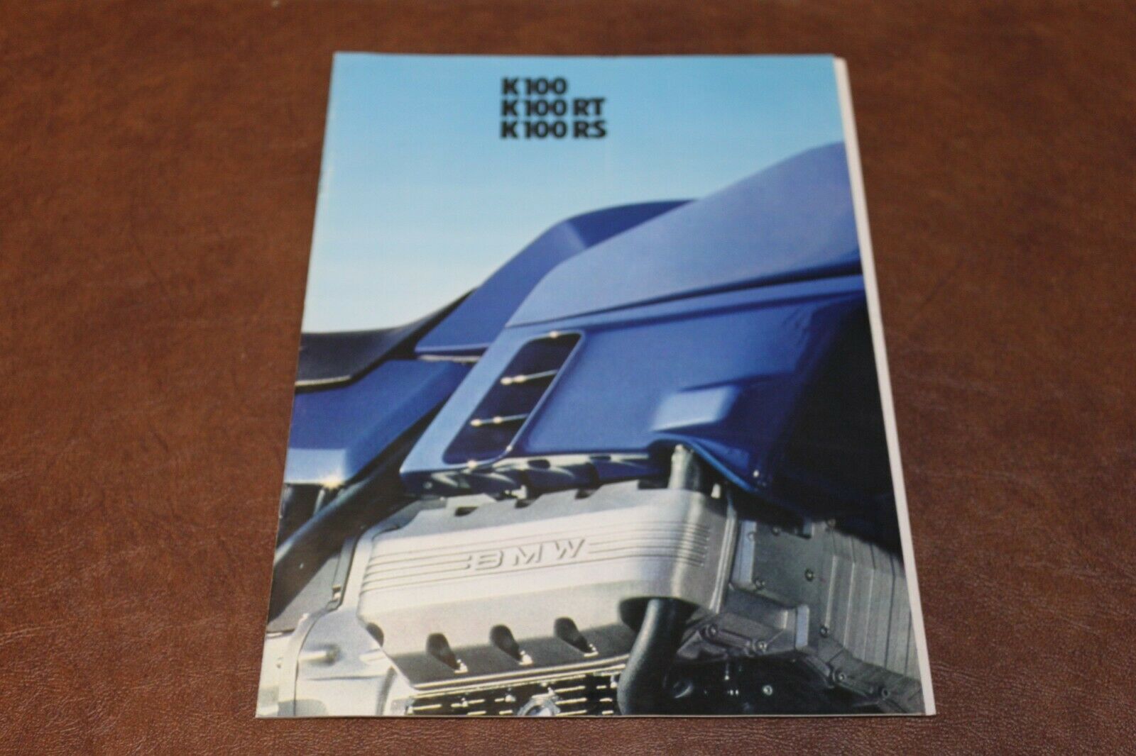 BMW K100 K100 RT MOTORCYCLE Sales Brochure 1984