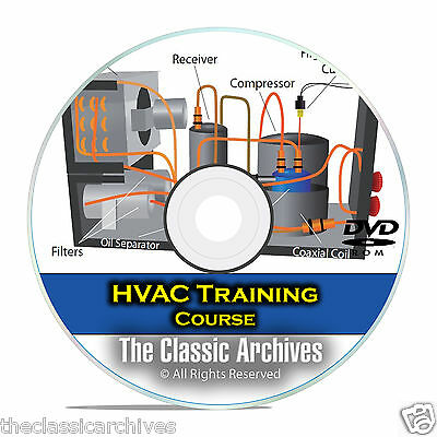 HVAC Journeyman Training Course, Heating Air Conditioning Technician DVD E97